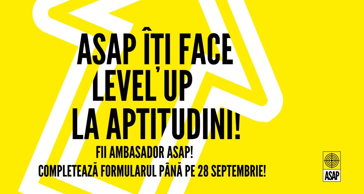 Vizual CALL FOR AMBASSADORS_ASAP Romania